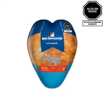 San Fernando Pechuga horneada de pavita congelada (rango de 3.0 a 4.0 kg) oferta
