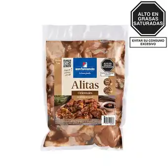 San Fernando Alitas trozadas sabor oriental x 1 kg oferta
