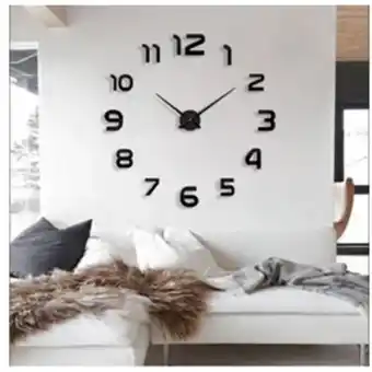 Linio Reloj de pared 3d decorativo modelo euro... oferta