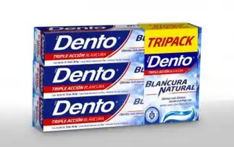 Freshmart Crema dental delux mainstream dento - tripack 75 ml - unidad oferta