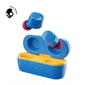 Claro Audifono skullcandy jib true wireless blue mustard oferta