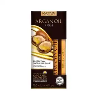 Mifarma Aceite intensivo para cabello kativa argán 4 - frasco 120 ml oferta