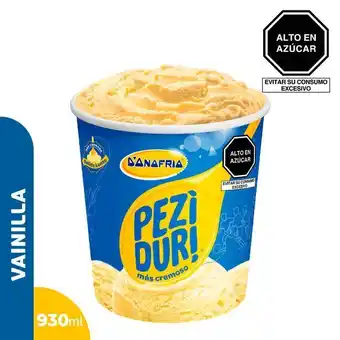 Vivanda Helado peziduri de vainilla nestlé cremoso pote 930ml oferta