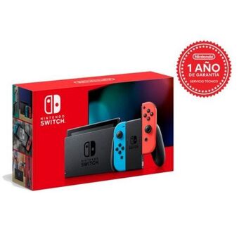 Hiraoka Consola switch nintendo neon hac-01 oferta