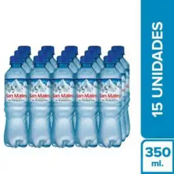 Freshmart Agua san mateo sin gas 15pack - botella 350 ml - pack oferta