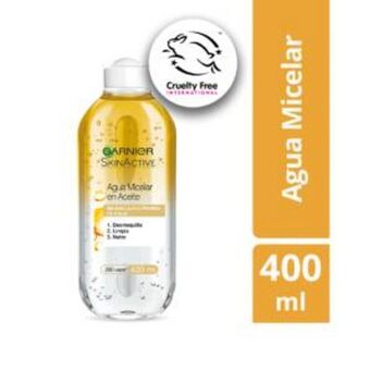 Mifarma Agua micelar con aceite-óleo garnier skin active - frasco 400 ml oferta