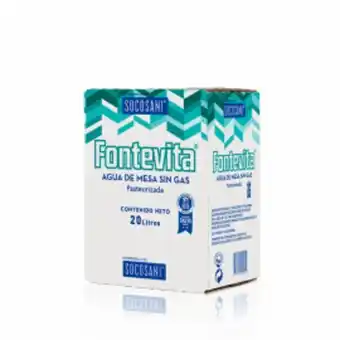 Freshmart Agua de mesa fontevita 20l caja - unidad oferta