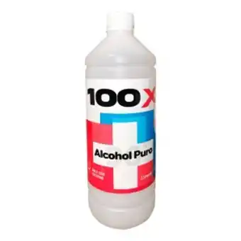 Alcohol puro 100x 96% - frasco 1000 ml