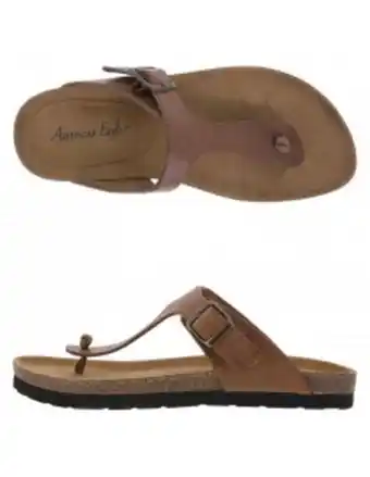 Payless Sandalias sage foodbed para mujer oferta