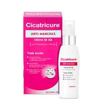InkaFarma Crema facial de día cicatricure antimanchas - frasco 50 g oferta