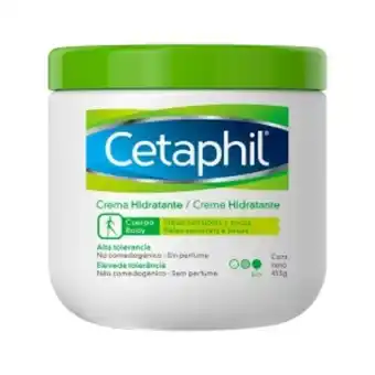 InkaFarma Crema hidratante cetaphil piel sensible - pote 453 g oferta
