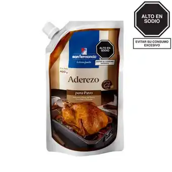 San Fernando Aderezo para pavo 400 gr oferta