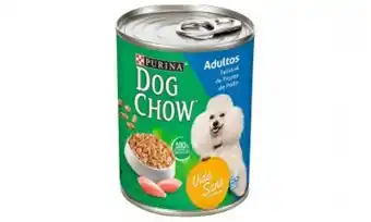 Freshmart Purina dog chow festival de pollo en trozos - lata 368 gr - unidad oferta