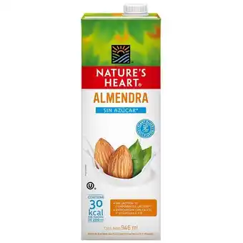 Vivanda Bebida de almendra nature's heart sin azúcar caja 946ml oferta