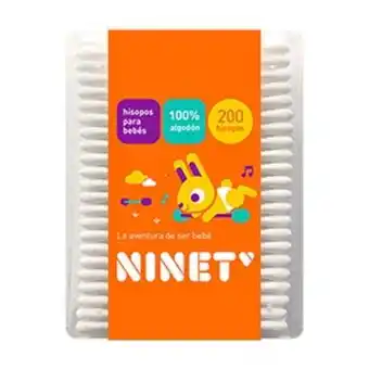 Mifarma Hisopos para bebés ninet - caja 200 un oferta