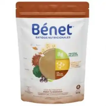 Freshmart Batido nutricional en polvo bénet sabor chocolate y banano doypack 200gr - unidad oferta