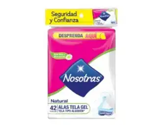 Toallas higiénicas naturales nosotras - bolsa 42 un