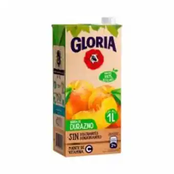 Metro Bebida de durazno gloria caja 1l oferta