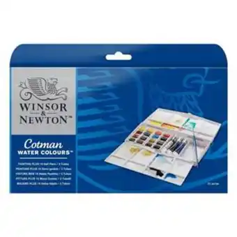 Tai Loy Set acuarelas x16 m.pastillas+pincel+3tub winsor & newton oferta