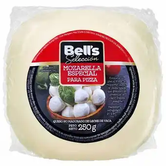 Vivanda Queso mozarella en bola bell's selección bolsa 250g oferta