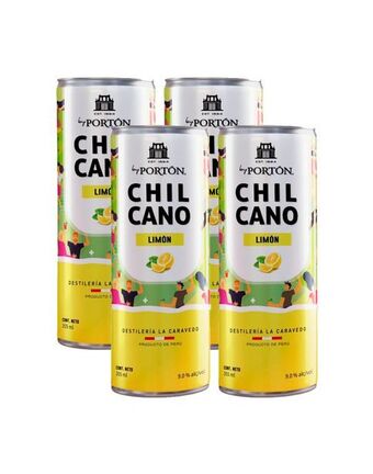 Sumon Licores Chilcano limón portón 355ml x4und oferta