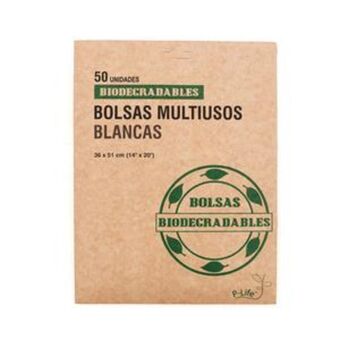 Tai Loy Bolsa blanca bio 14''x20'' x50 sobre mecasa oferta