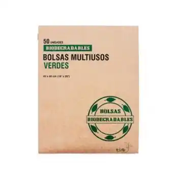 Tai Loy Bolsa verde bio 18''x26'' x50 sobre mecasa oferta