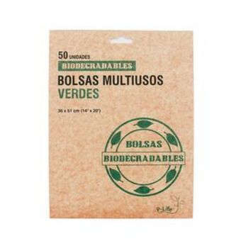 Tai Loy Bolsa verde bio 14''x20'' x50 sobre mecasa oferta