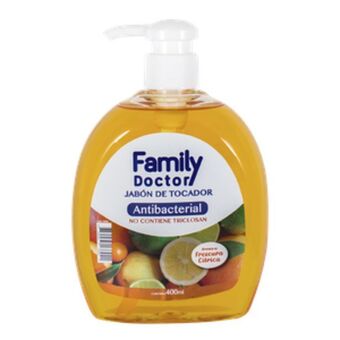 Jabon liquido antibacterial con dispensador 400ml - citrica