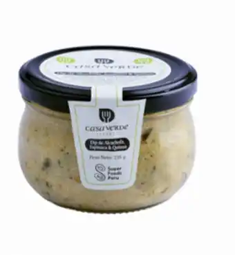Freshmart Dip de alcachofa, espinaca y quinua casa verde - envase 235gr - unidad oferta