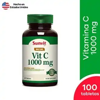 InkaFarma Vitamina c 1000mg sunvit tableta oferta