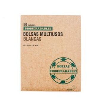 Tai Loy Bolsa blanca bio 18''x26'' x50 sobre mecasa oferta