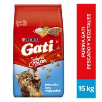 Freshmart Gati sabor pescado con vegetales - envase 15kg - unidad oferta