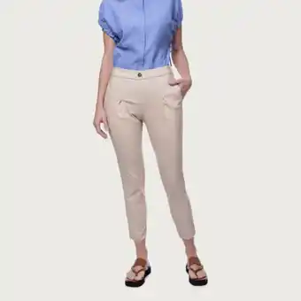 Fina Perú Pantalon flora beige oferta