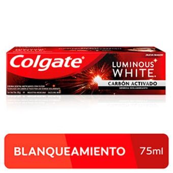 Mifarma Crema dental colgate luminous white carbón activado - tubo 75 ml oferta