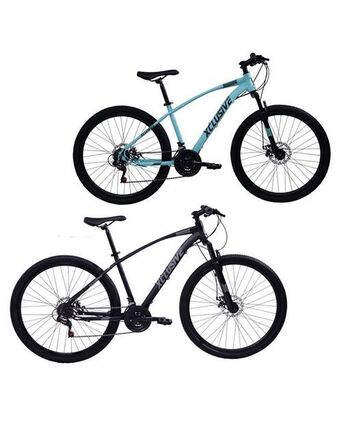 Tiendas EFE Bicicleta acero xclusive aro 26 t/n + bicicleta acero xclusive aro 29 n/g oferta