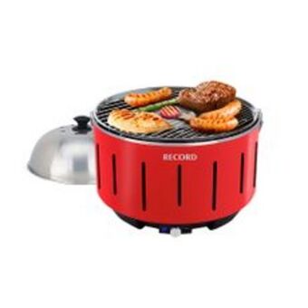 Metro Record parrila portátil a carbón fastgrill cg09 rojo oferta