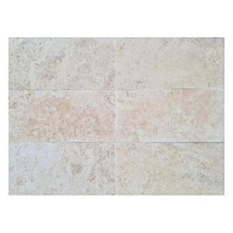 Cassinelli Mármol travertino paracas crema brillante - 30.5x60.9 cm - 1.11 m2 oferta