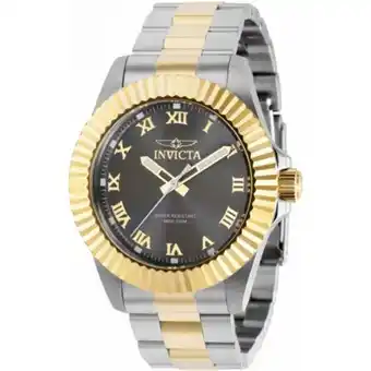 Platanitos Invicta invicta pro diver men 44mm stainless steel gold + steel cha oferta