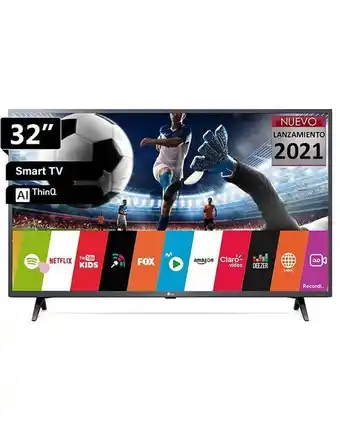 Tiendas EFE Televisor lg led 32' ai thinq smart hd 32lm637b oferta
