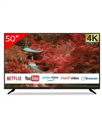Tiendas EFE Aiwa tv led 50' 4k smart linux aw50b4k oferta