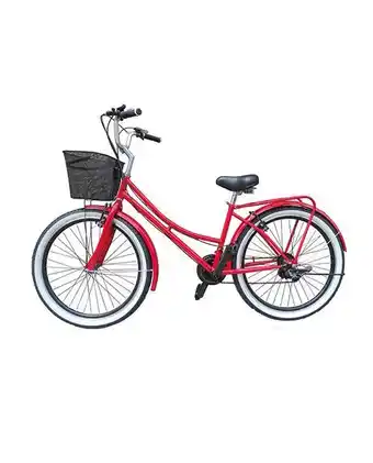 Tiendas EFE Bicicleta vintage retro rojo oferta