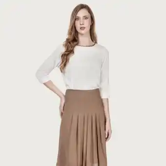 Fina Perú Blusa bariloche hueso oferta