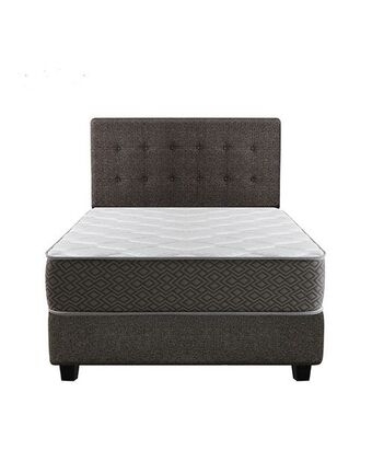 Tiendas EFE Juego de dormitorio forli capella queen + colchón + cabecera oferta