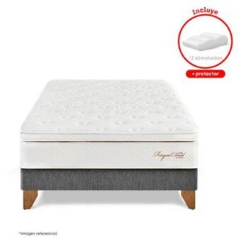 Paraiso del Perú Cama europea royal cloud | queen oferta
