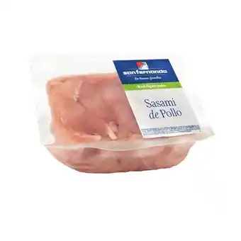 San Fernando Sasami de pollo termoformado x und. (rango de 0.85 kg y 1.15 kg) oferta