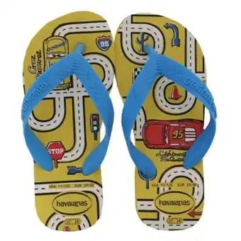 Sandalias para niño havaianas 4123463 kids cars 0776 8 años a más