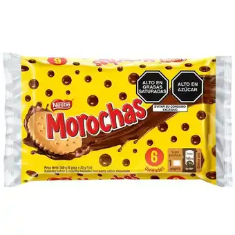 Vivanda Galletas morochas bañadas con pasta sabor a chocolate paquete 6un oferta