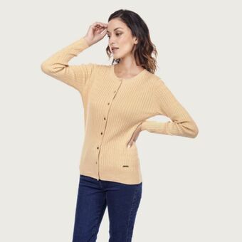 Fina Perú Chompa barcelona beige oferta