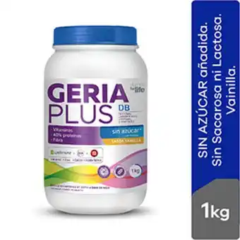 InkaFarma Geriaplus defense db sabor vainilla - frasco 1000 g oferta